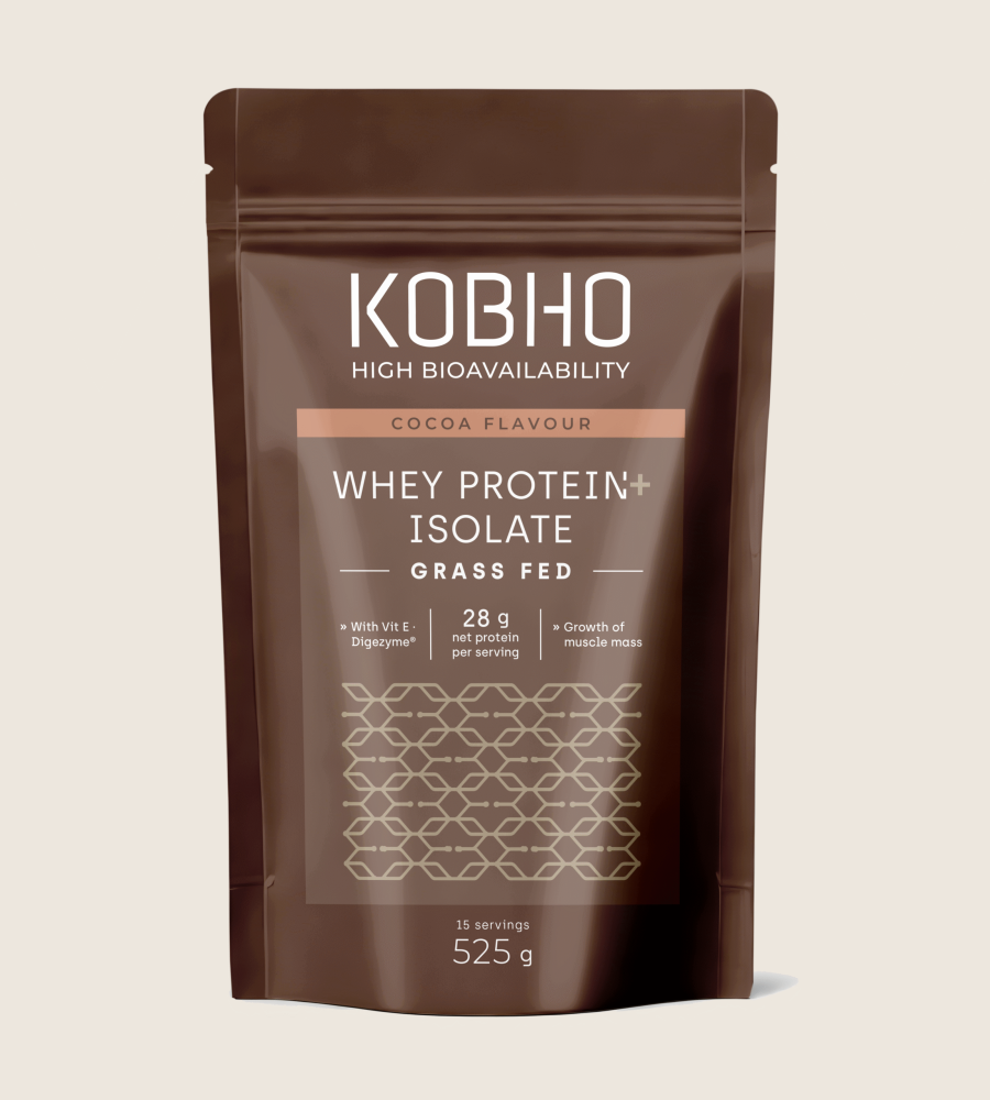 Kobho Labs Proteína Whey Aislada Cacao 525gr | La Excelencia en Nutrición y Recuperación