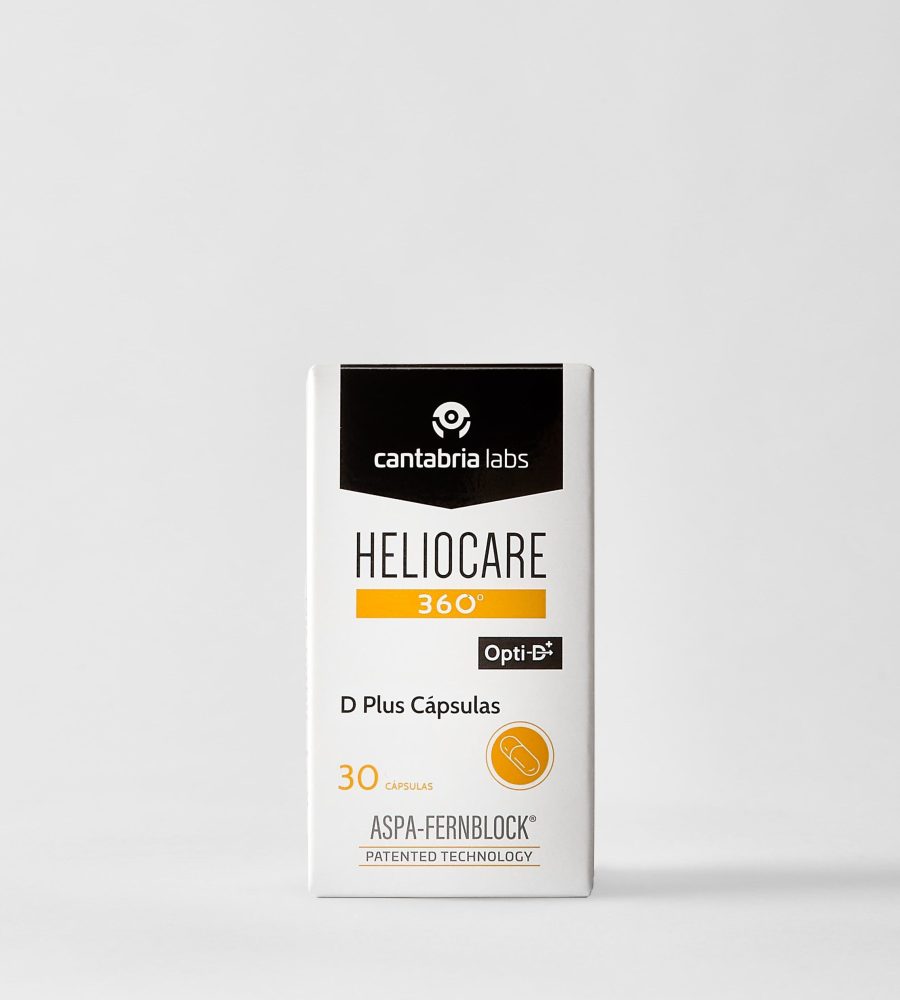 Heliocare 360º D Plus Cápsulas | Fotoprotección Oral Avanzada con Vitamina D