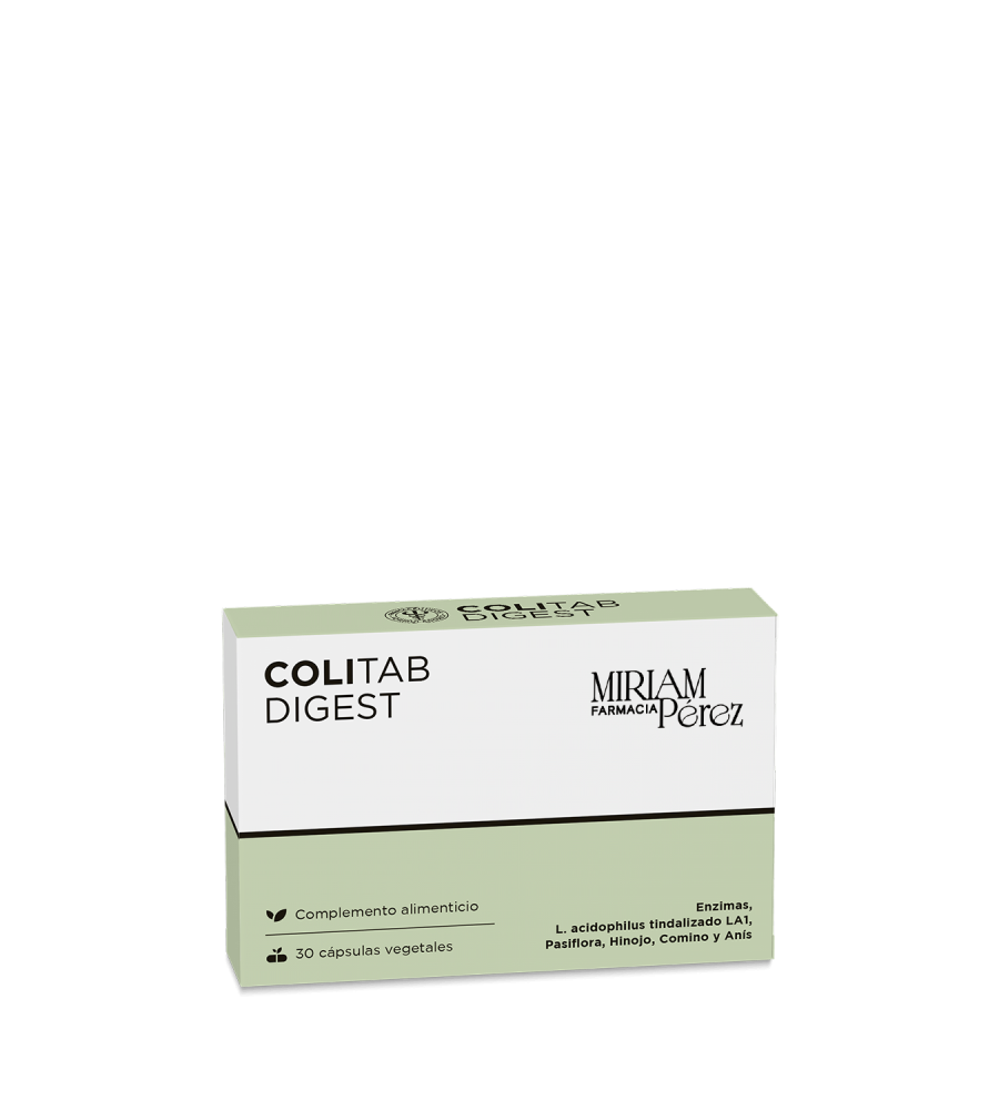 Colitab Plus 30 caps | Tu Aliado para un Vientre Plano y Digestiones Ligeras