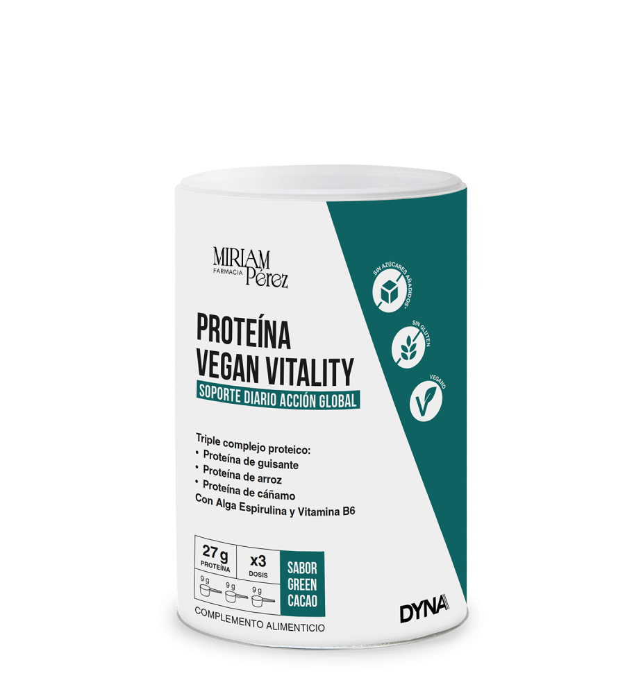 Dyna Proteína Vegan Vitality Green Chocolate 300g | Nutrición Vegetal Gourmet