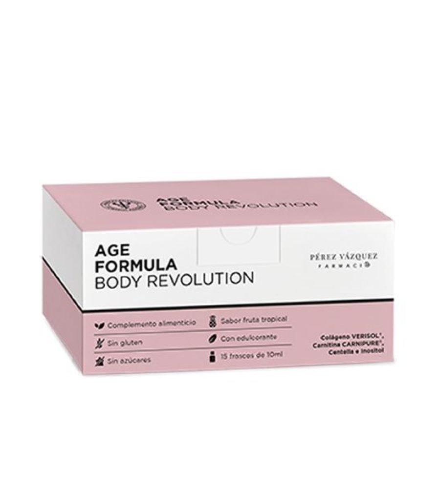 Farmacia Pérez Vázquez – FPV Age Fórmula BODY REVOLUTION 15 Frascos