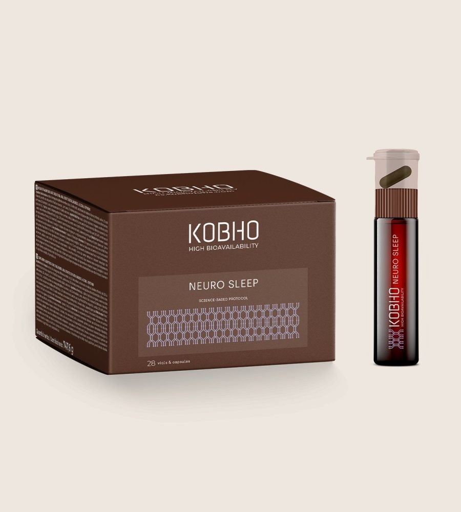 Kobho Labs Neuro Sleep 28 viales | Recupera el Placer de un Descanso Profundo y Reparador