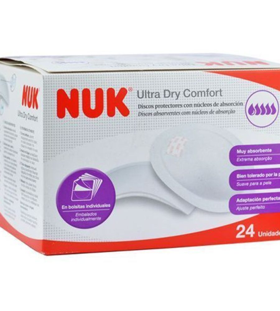 NUK- DISCOS PROTECTORES ULTRA DRY 24uds