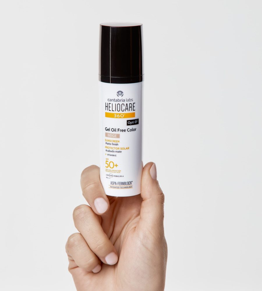 Heliocare 360° Color Gel Oil-Free SPF 50 | El Escudo con Color Mate que Perfecciona tu Rostro y Regula los Brillos