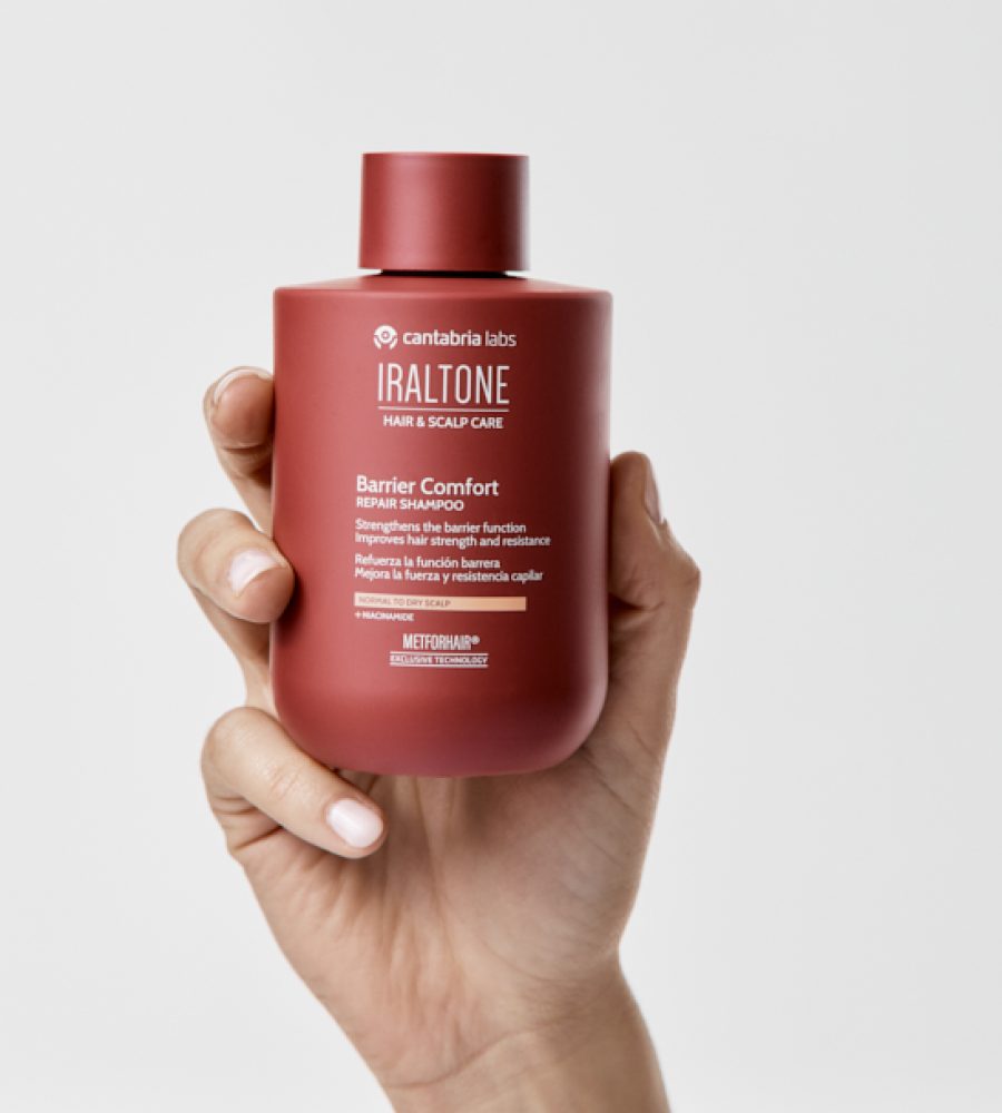 Iraltone Barrier Comfort Champú 250ml | Reparación y Calma para tu Cuero Cabelludo Seco