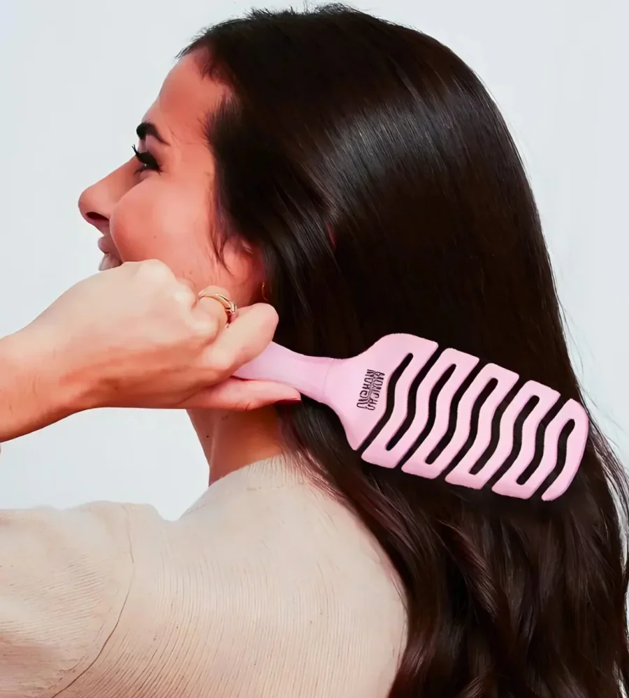 Magic Brush Rosa | El Cepillo que Ama tu Cabello y Elimina los Tirones