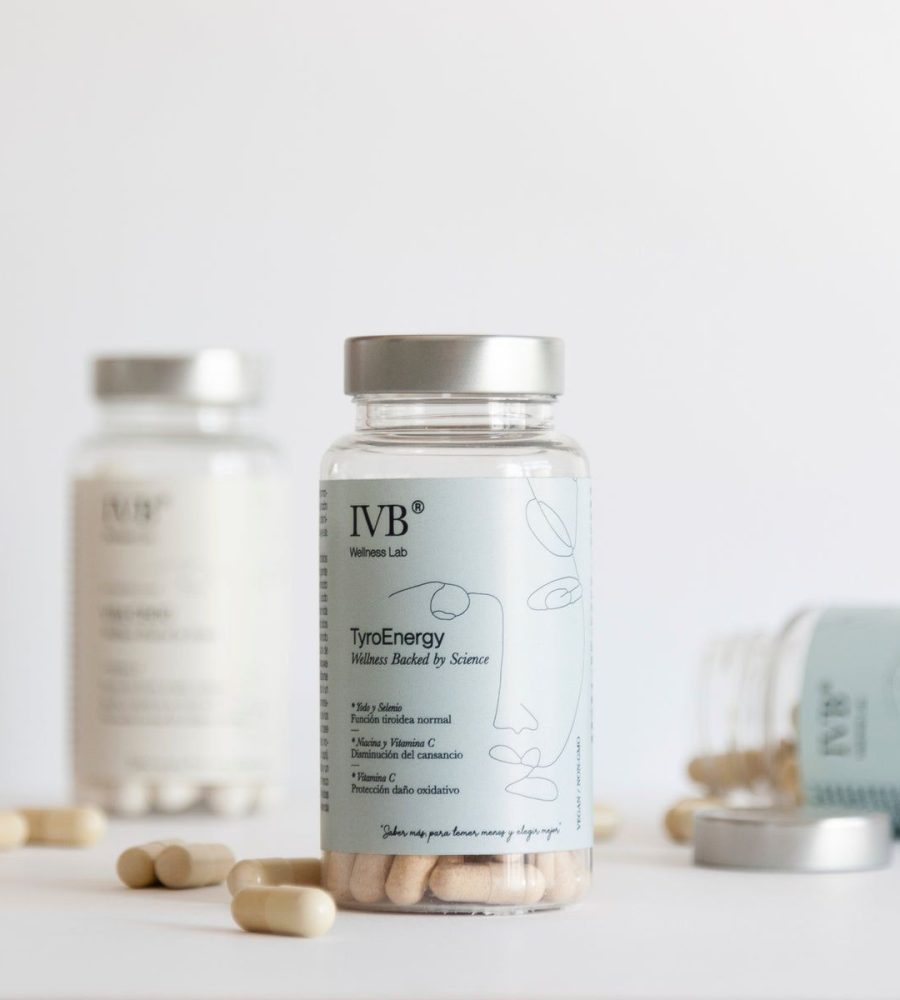 IVB Wellness Tyroenergy 3 meses| Soporte Nutricional Avanzado para la Función Tiroidea