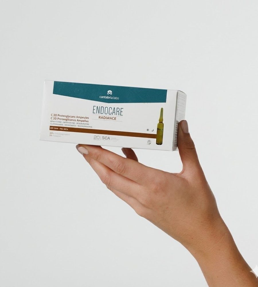 Endocare Radiance C20 Proteoglicanos Ampollas 30 ampollas | Concentración Antioxidante para una Piel Firme, Hidratada y Resplandeciente