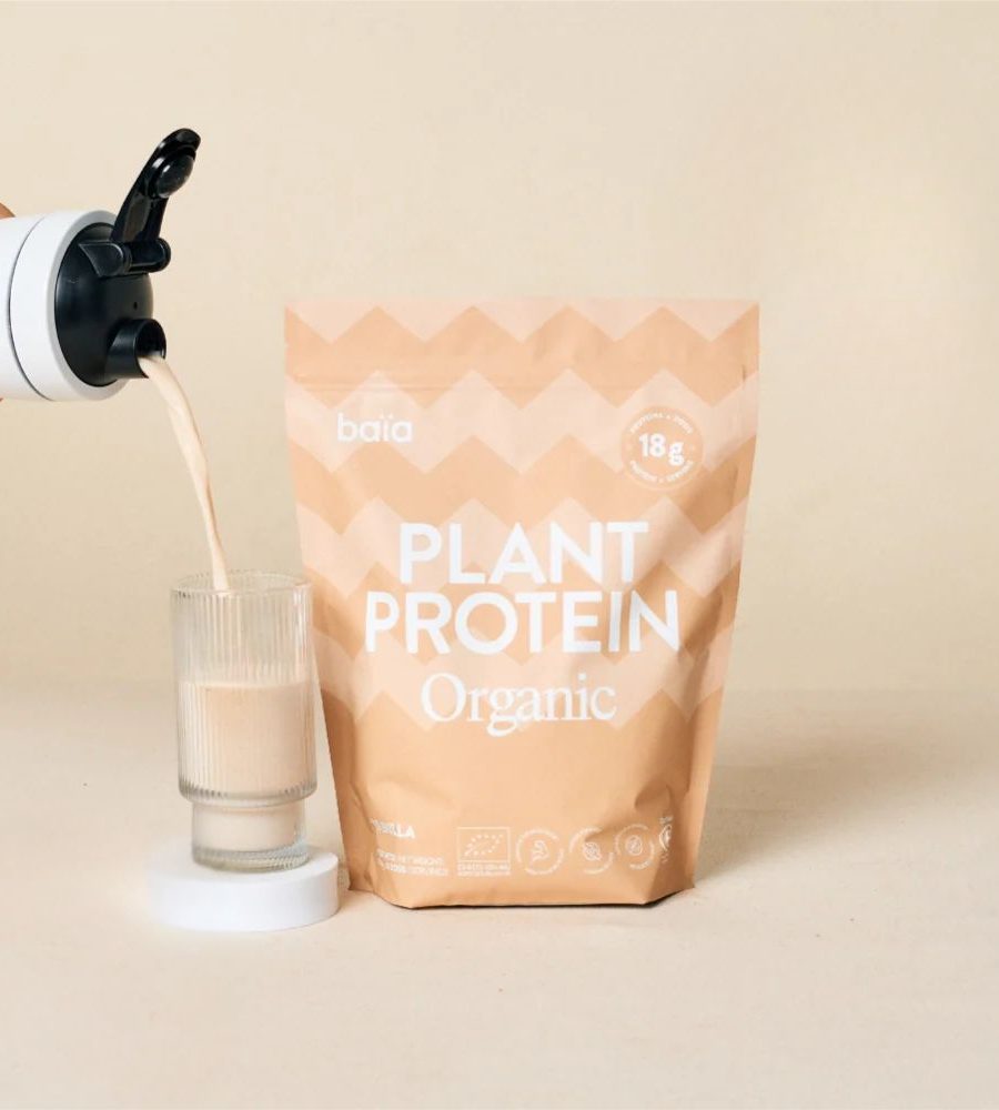 Baïa Food Plant Protein Vainilla 750g | La Proteína Vegetal Limpia que Nutre tu Músculo sin Hinchazón