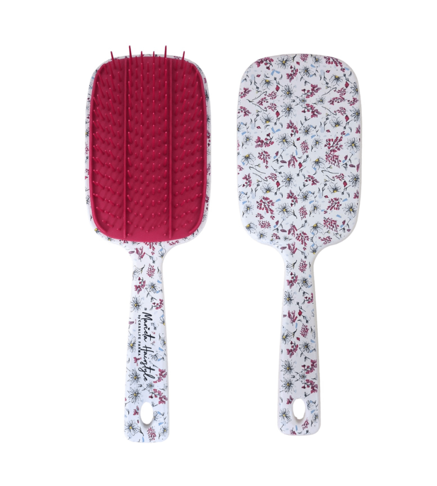Marieta Hairtsyle – CEPILLO Desenresada sin Dolor Talla XL Frambuesa