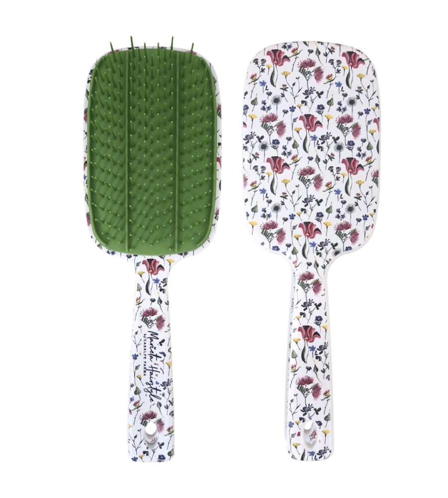 Cepillo Marieta Hairstyle Talla XL Verde Bosque | Máximo Control para Melenas Exigentes