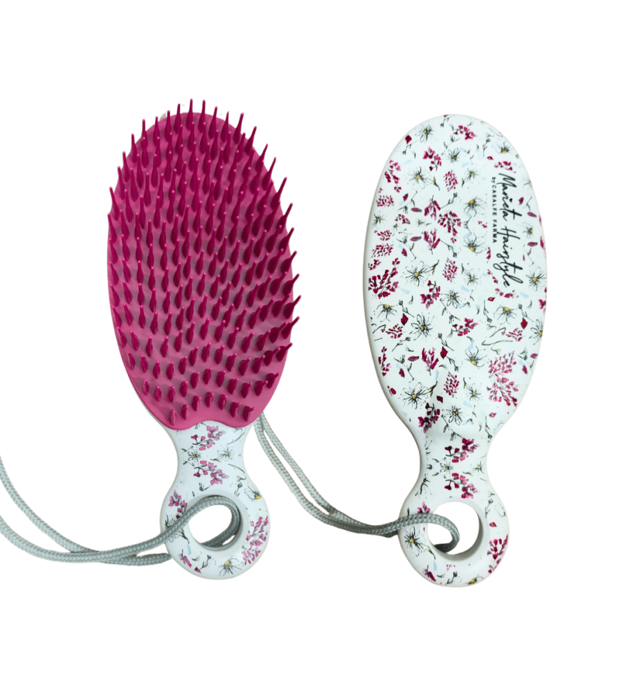 Cepillo Marieta Hairstyle Desenreda y Escurre Frambuesa | La Revolución de la Higiene en tu Ducha