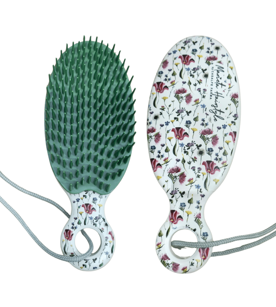 Cepillo Marieta Hairstyle Desenreda y Escurre Verde Bosque | La Revolución de la Higiene en tu Ducha