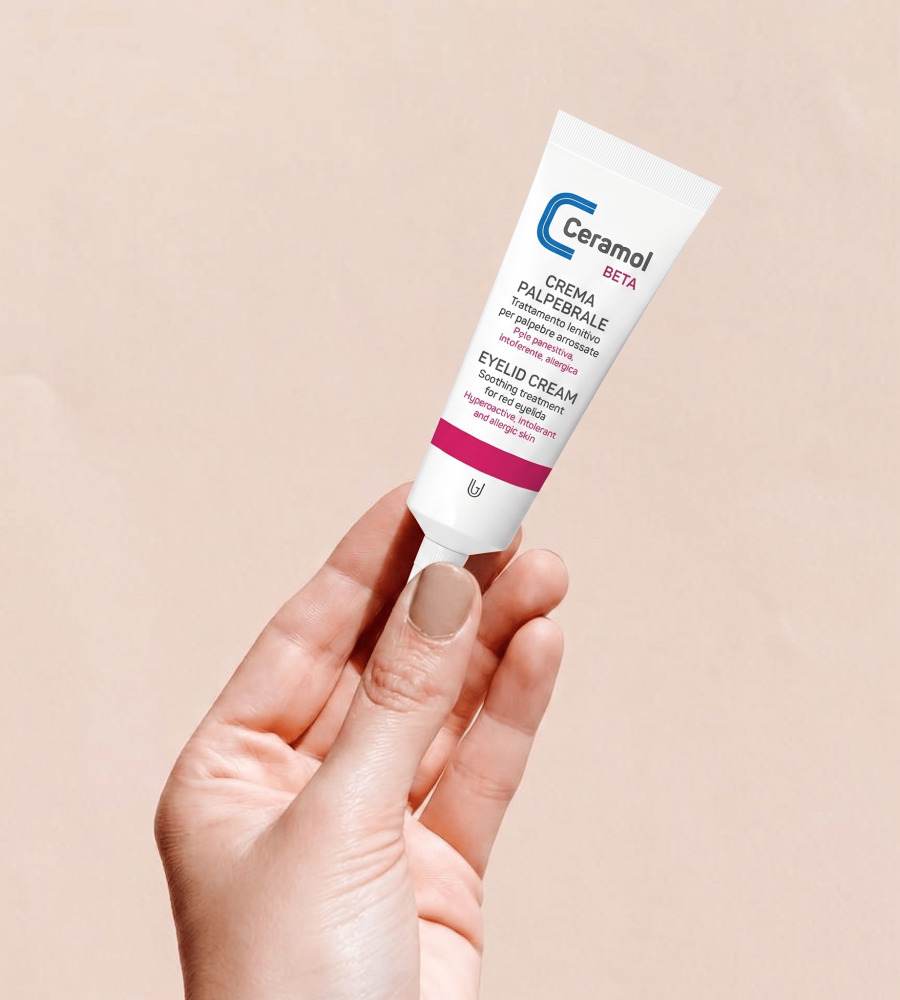 Ceramol Crema de Párpados 10ml | El Bálsamo Reparador para Párpados Sensibles e Irritados