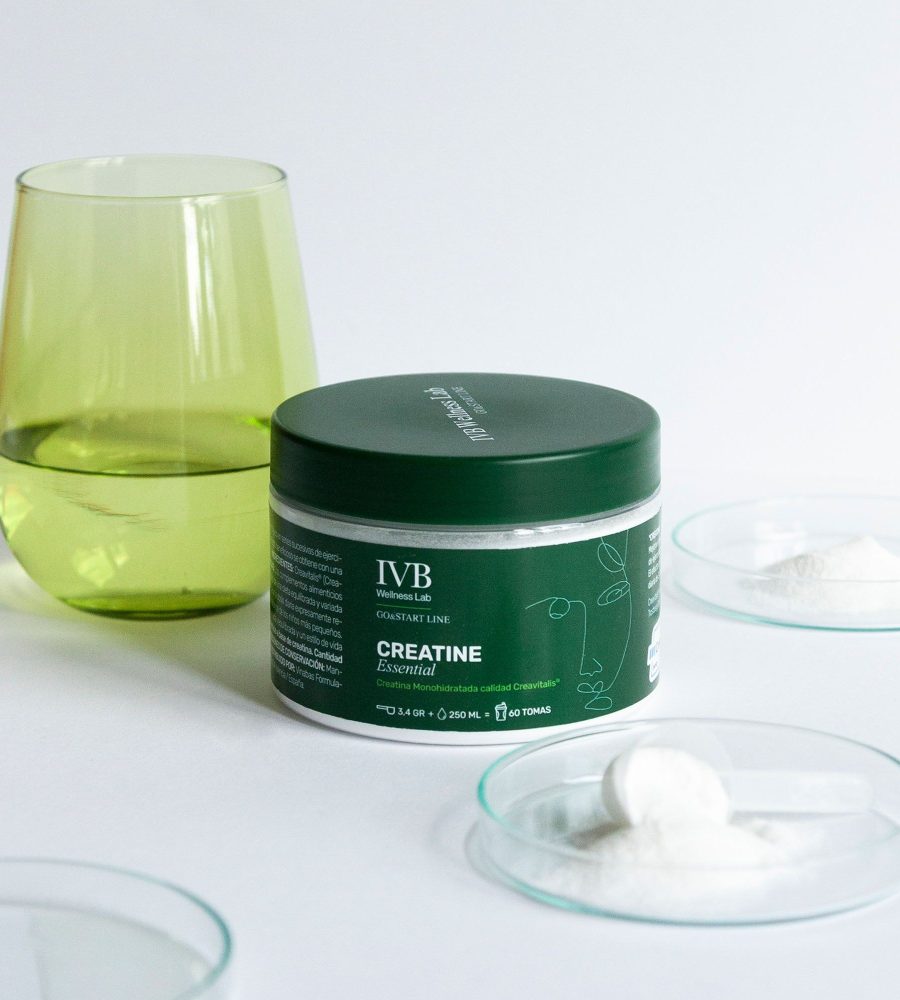 IVB Wellness Creatine Essential 60 tomas | Rendimiento, Salud Cerebral y Longevidad