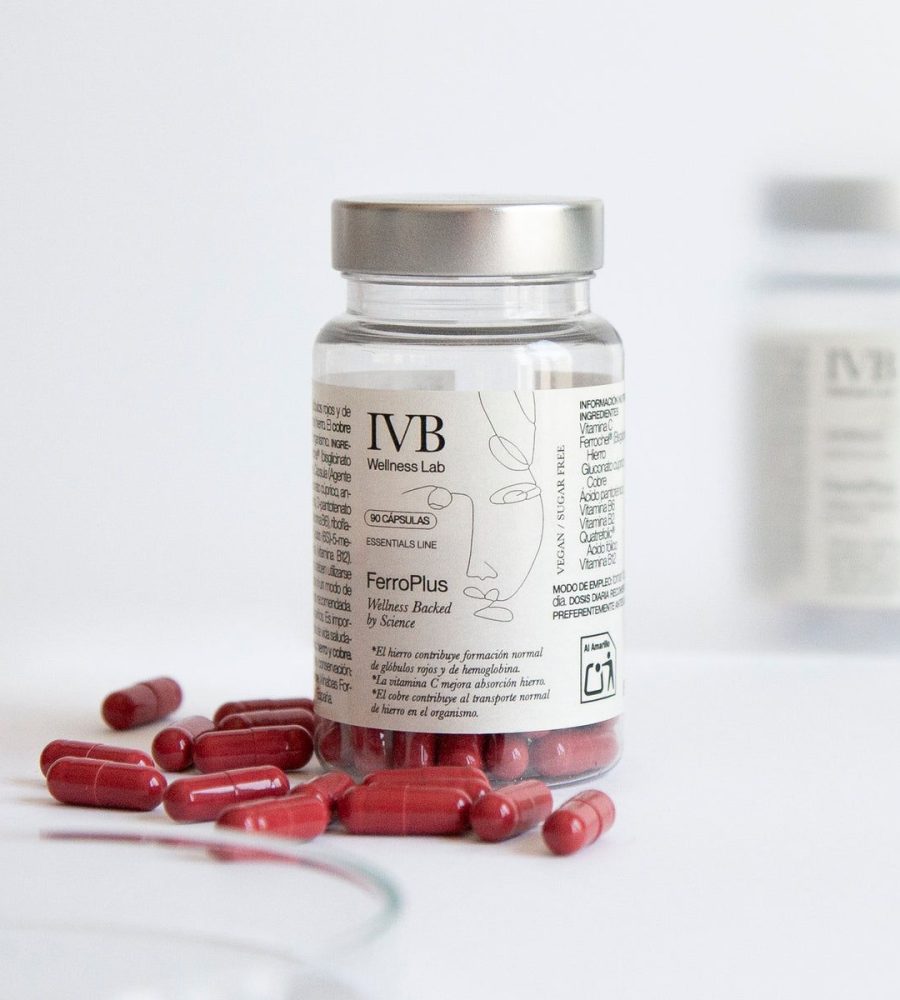 IVB Wellness Ferroplus 90 caps | La Revolución del Hierro: Energía sin Malestar Digestivo