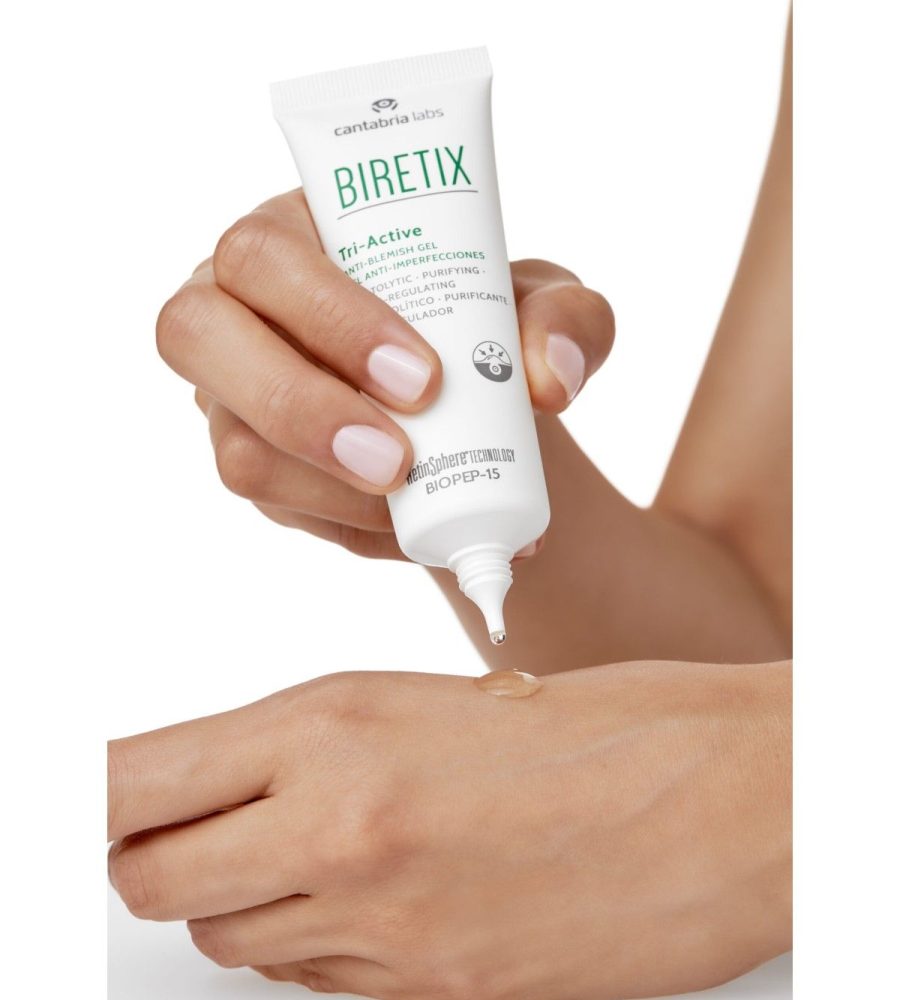 Biretix Tri-Active Gel Anti-imperfecciones 50ml | La Triple Fuerza Molecular contra el Acné y las Marcas Post-Inflamatorias