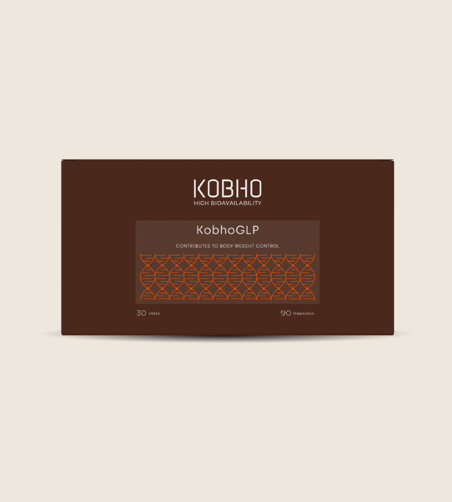 KOBHO GLP – Protocolo Avanzado para el Control de Peso y Saciedad (30 viales + 90 cápsulas)