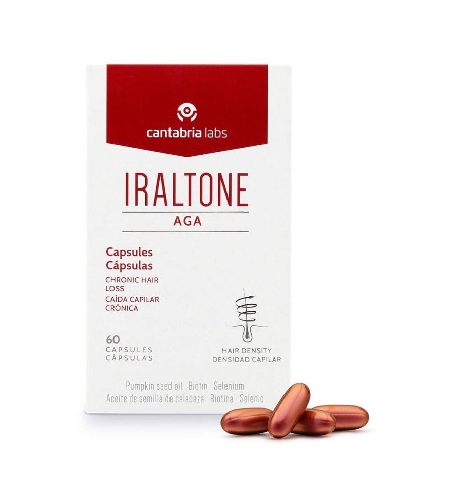 Iraltone AGA 60 caps | El Pilar Fundamental para Frenar la Caída Crónica