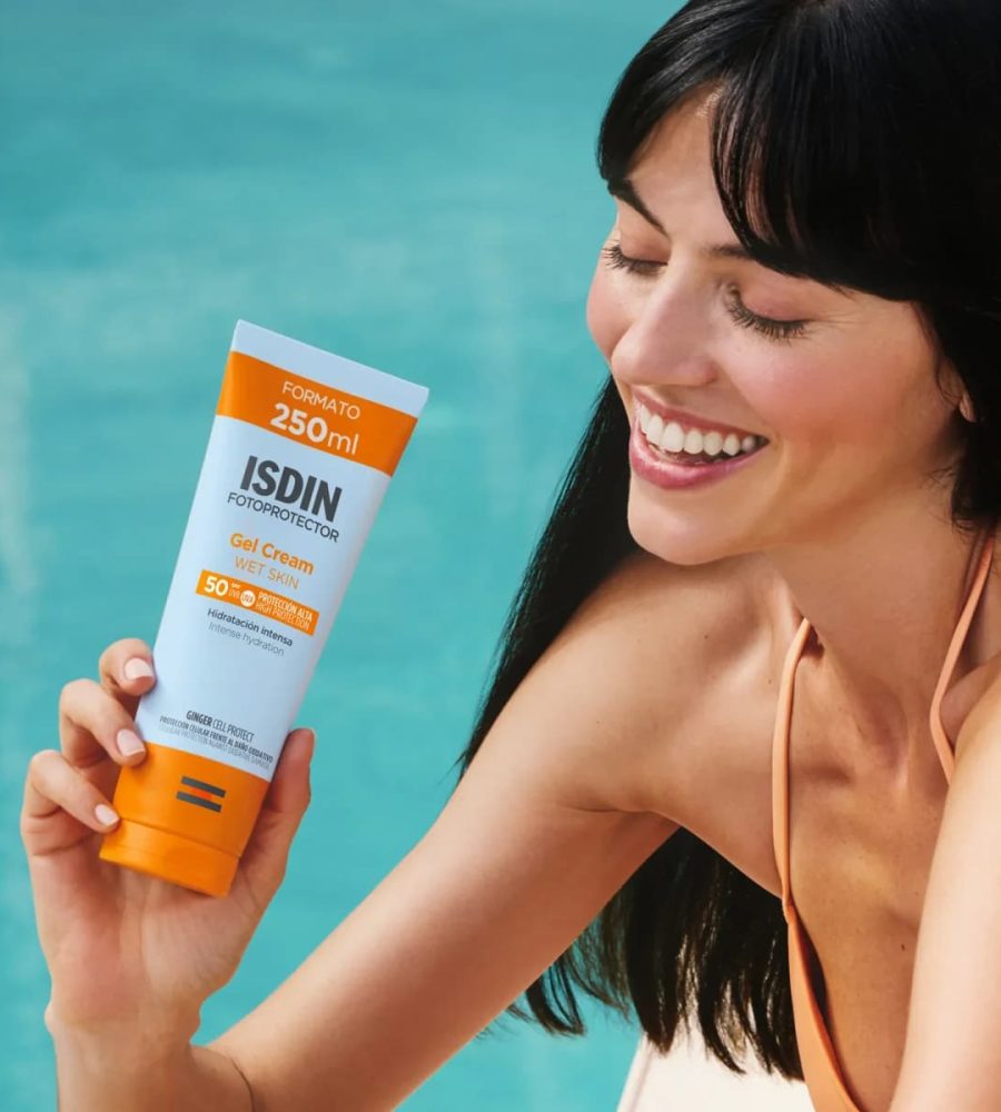 ISDIN Gel Cream Wet Skin SPF 50 250ml   | El Fotoprotector Corporal Todoterreno que Desaparece en tu Piel