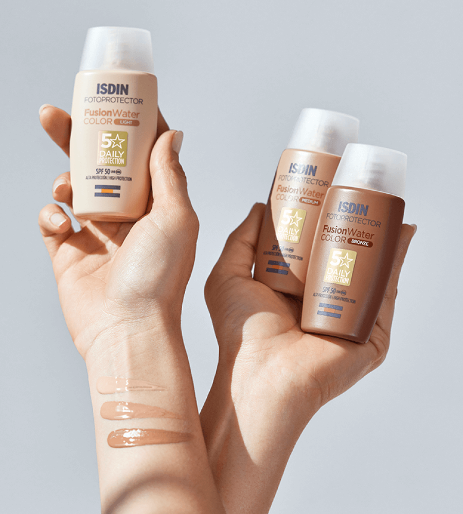 ISDIN Fusion Water Color | Tu Piel Protegida, Unificada y Sin Brillos
