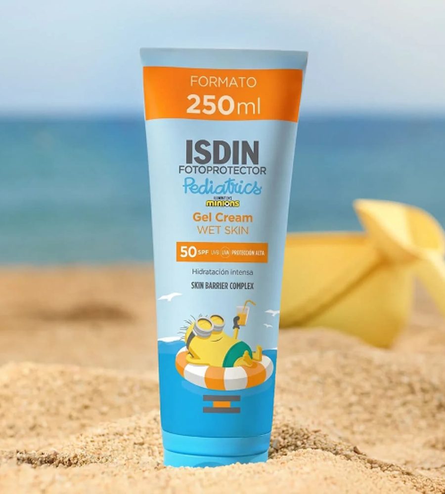 ISDIN Gel Cream Wet Skin Pediatrics SPF 50 250ml| El Escudo Solar Infantil de Alta Tolerancia