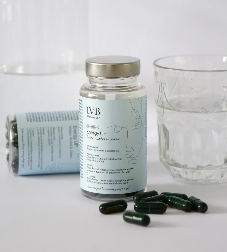 IVB Wellness Energy Up 60caps | Soporte Avanzado para la Energía y el Metabolismo