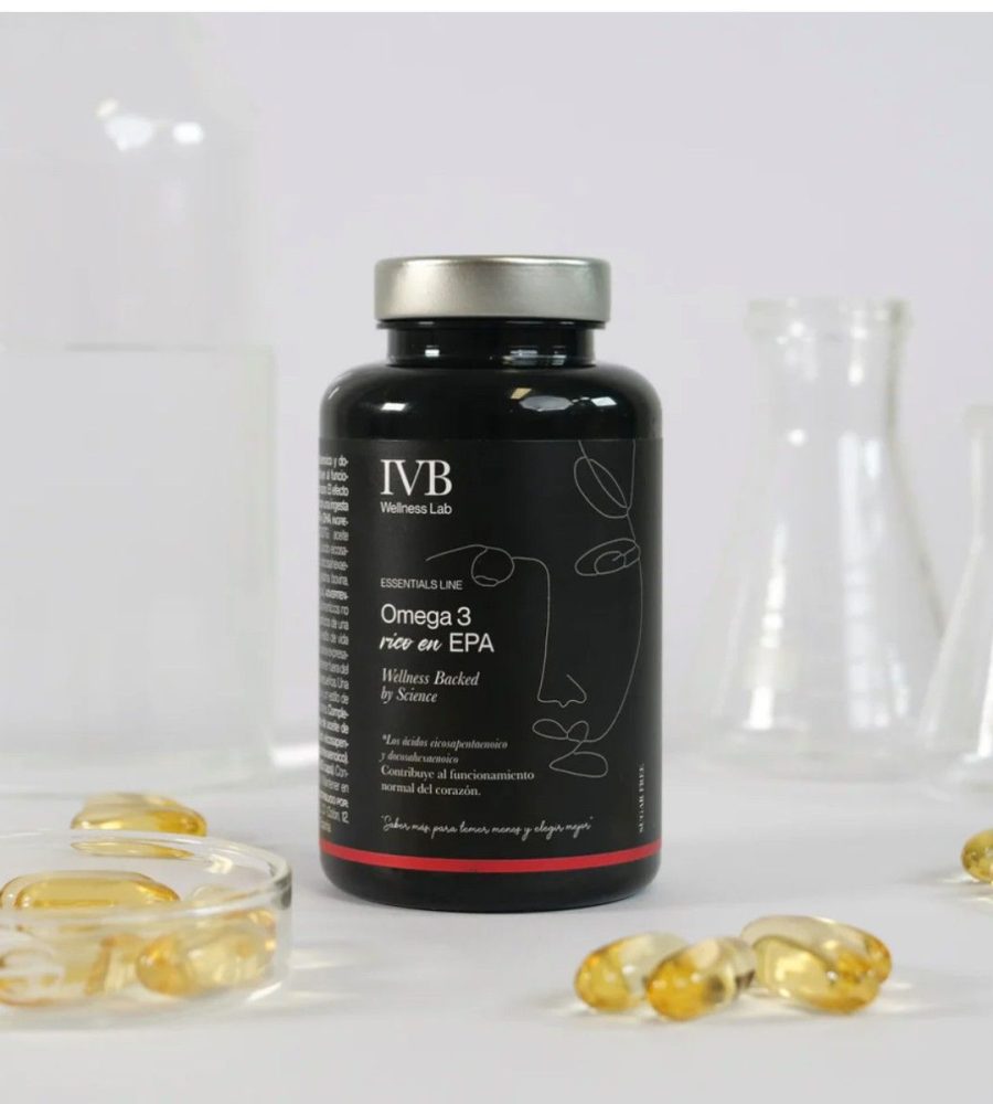 IVB Wellness Omega 3 Rico en EPA 60 caps | Tu Escudo Natural contra la Inflamación