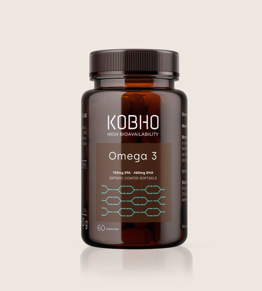 Kobho Labs Omega 3 60 caps | La Excelencia en Ácidos Grasos de Alta Absorción