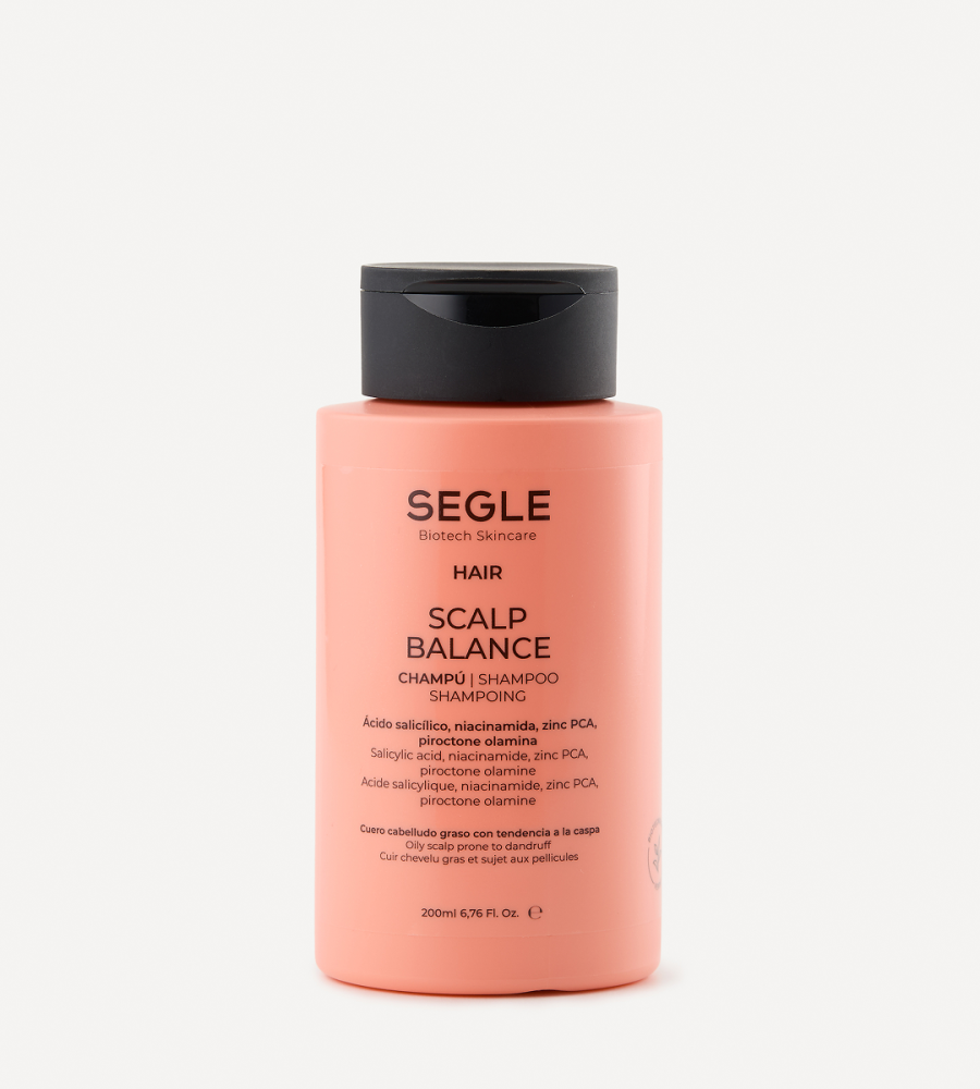 SEGLE Scalp Balance Champú 200ml | Control de Escamas, Seborregulación y Calma Inmediata