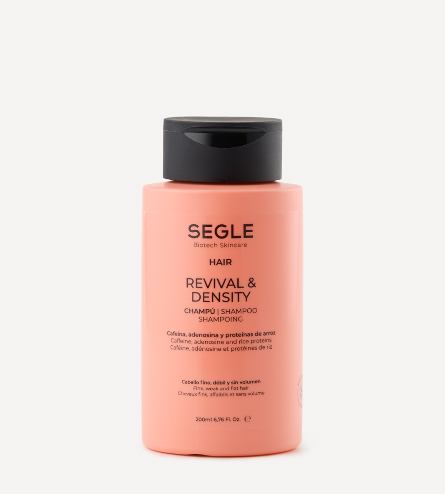 SEGLE Revival & Density Champú 200ml | Estimulante del Crecimiento, Densidad y Anclaje del Folículo Piloso
