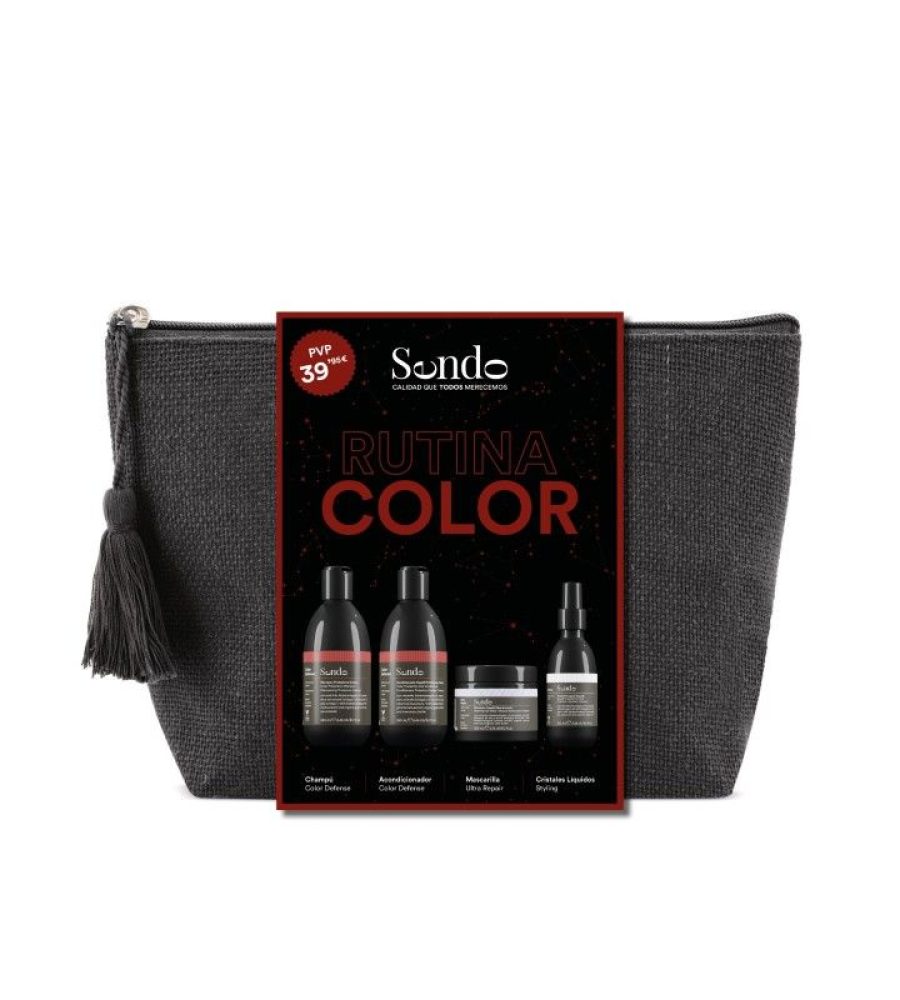 Sendo Neceser Rutina Color | El Escudo Natural para tu Cabello Teñido