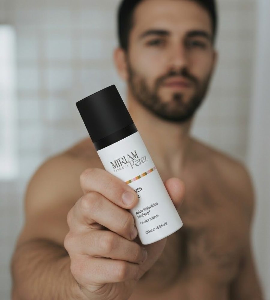 Gel Men Total | El Cuidado Imprescindible para una Piel Fresca y Protegida